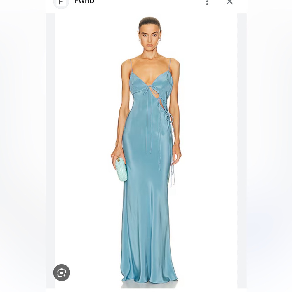 Christopher Esber Slope tie silk dress